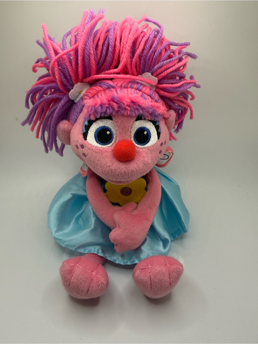 Sesame Street Abby Cadabby flower plush fairy stuffed animal Gund
